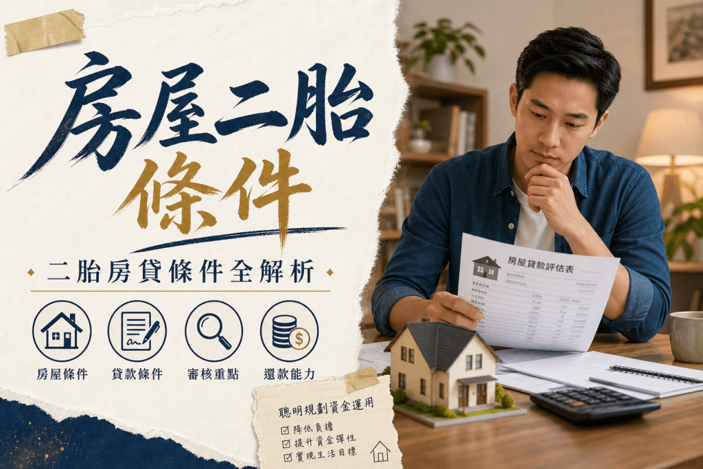 房屋二胎 條件