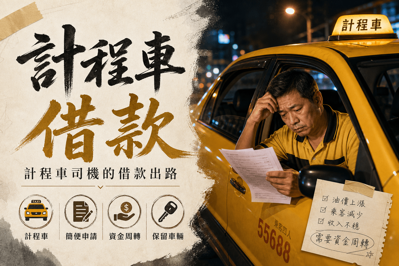 計程車 借款