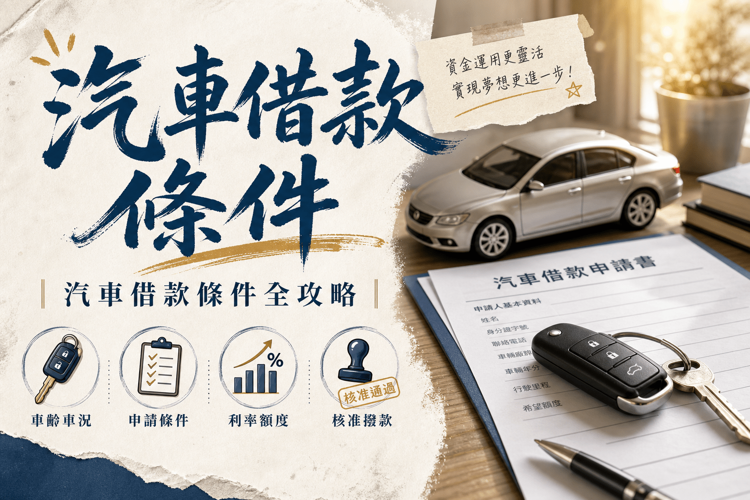 汽車借款 條件