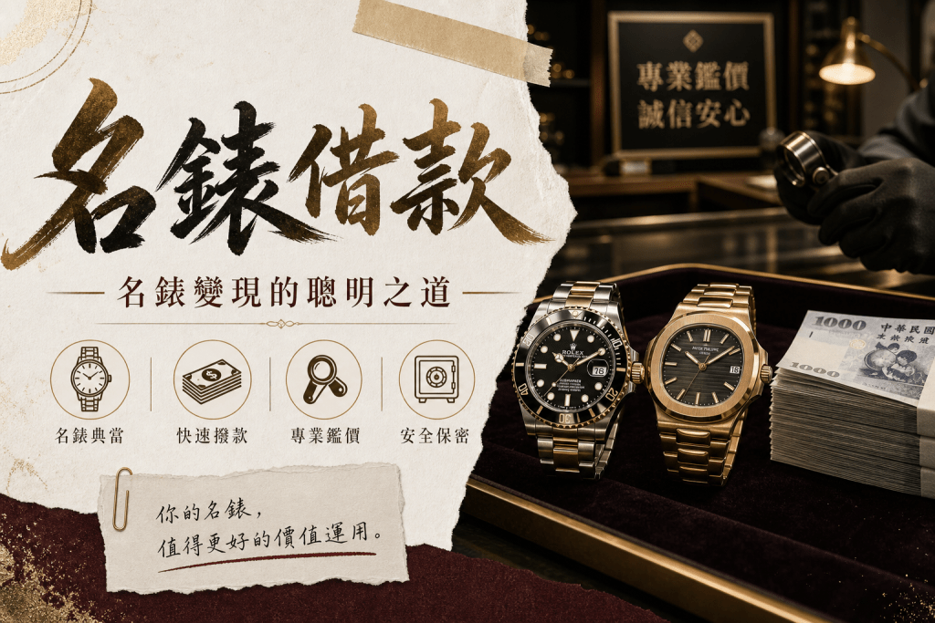 名錶借款