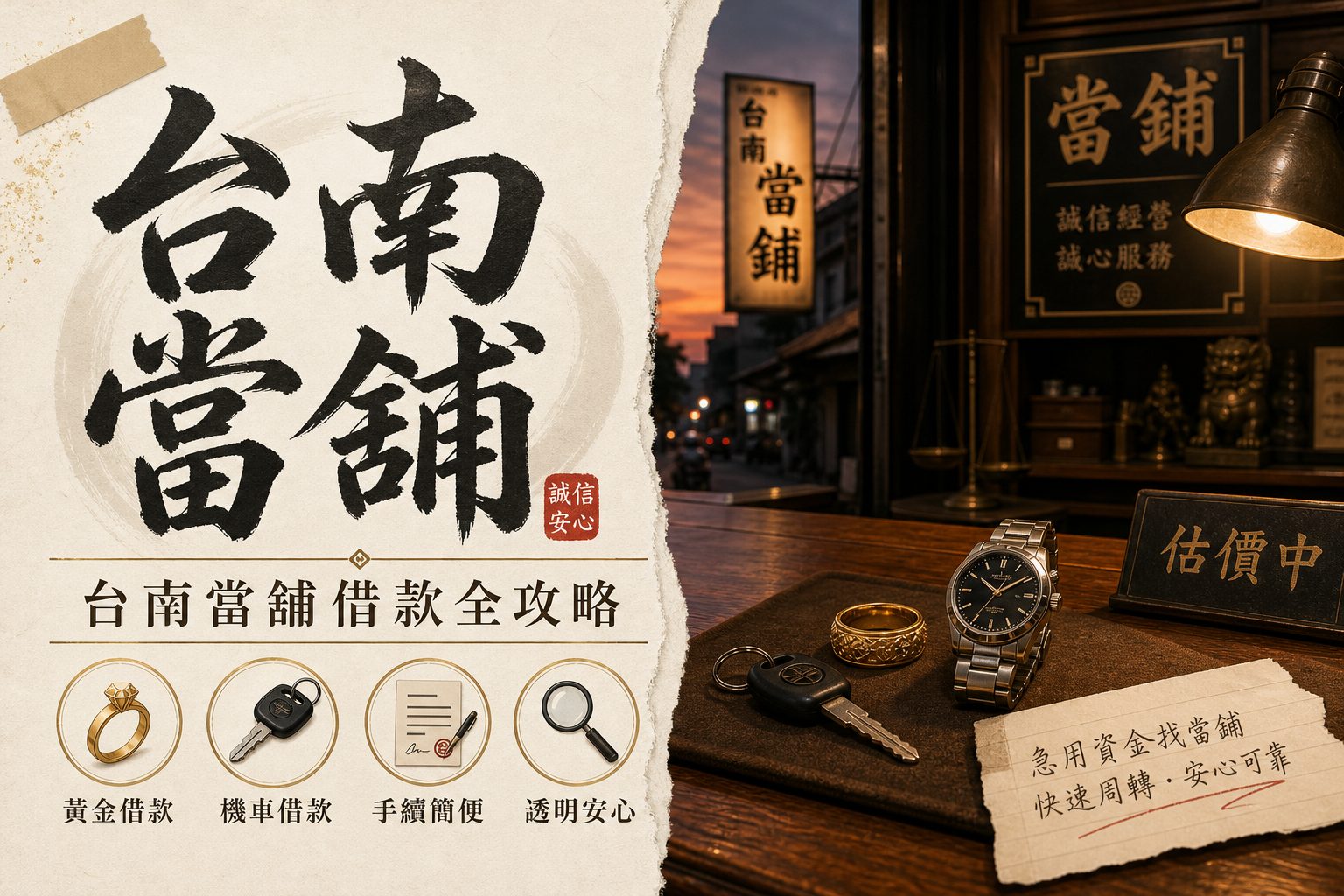 台南 當舖